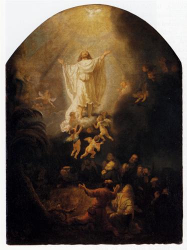 "The Ascension of Christ" (Rembrandt, 1636)